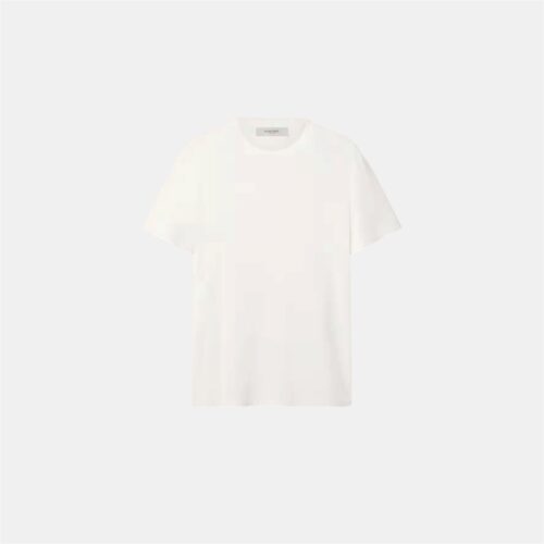 T-shirt homme blanc à l’effet usé Golden Goose