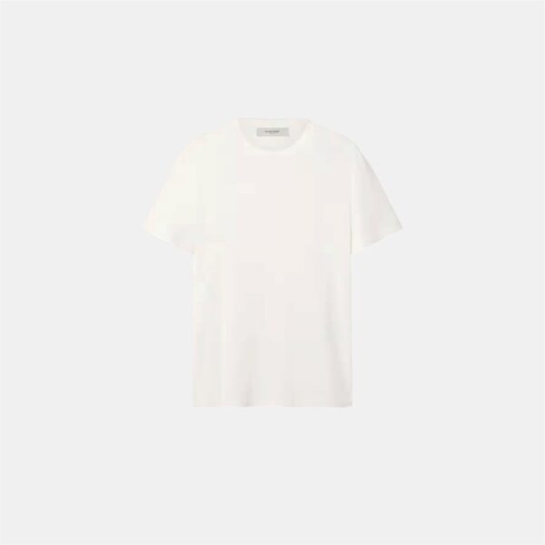 T-shirt homme blanc à l’effet usé Golden Goose