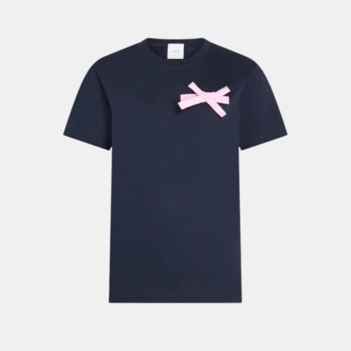 T-shirt à nœud en coton bio Patou