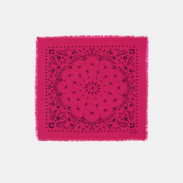 Grand Bandana Hachiko fuschia Kujten