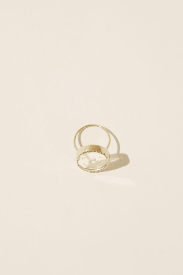BAGUE AMOUR CRISTAL PASCALE MONVOISIN
