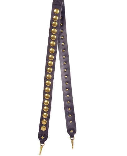 BANDOULIERE FESTIVAL VACHETTE NOIR BRASS JEROME DREYFUSS