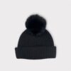 BONNET AVEC POMPOM YVES SALOMON