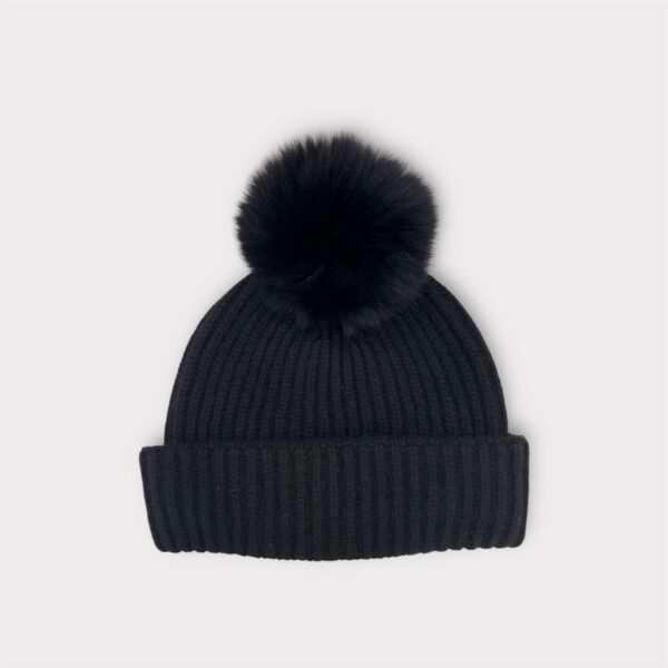BONNET AVEC POMPOM YVES SALOMON