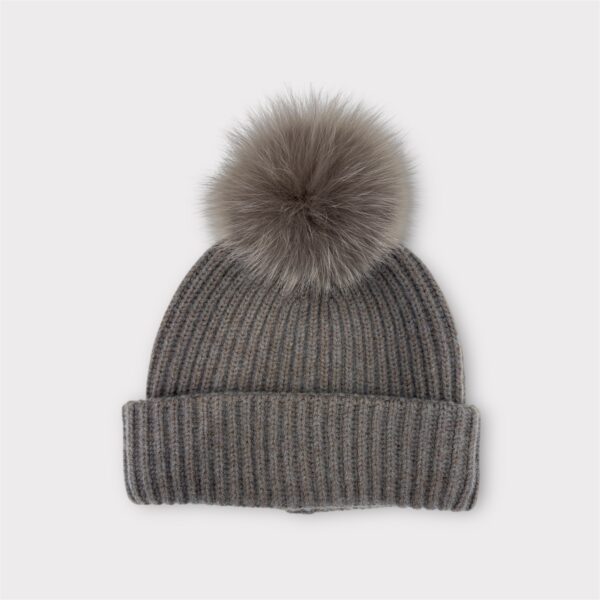 BONNET AVEC POMPOM YVES SALOMON