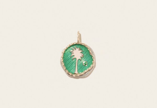PENDENTIF FARO GREEN PASCALE MONVOISIN
