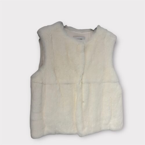 GILET BLANC YVES SALOMON