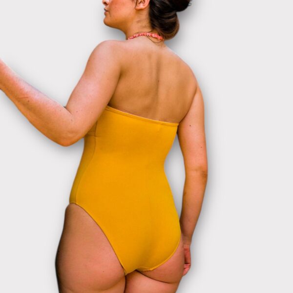 MAILLOT DE BAIN ELISA 1 PIECE JAUNE LA NOUVELLE