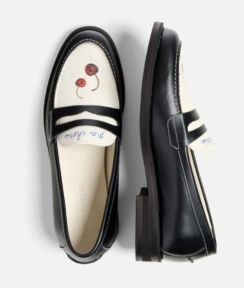 MOCASSIN PENNY CHERRY DUKE + DEXTER