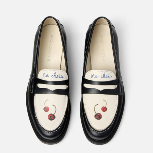 MOCASSIN PENNY CHERRY DUKE + DEXTER