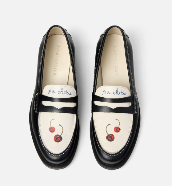 MOCASSIN PENNY CHERRY DUKE + DEXTER