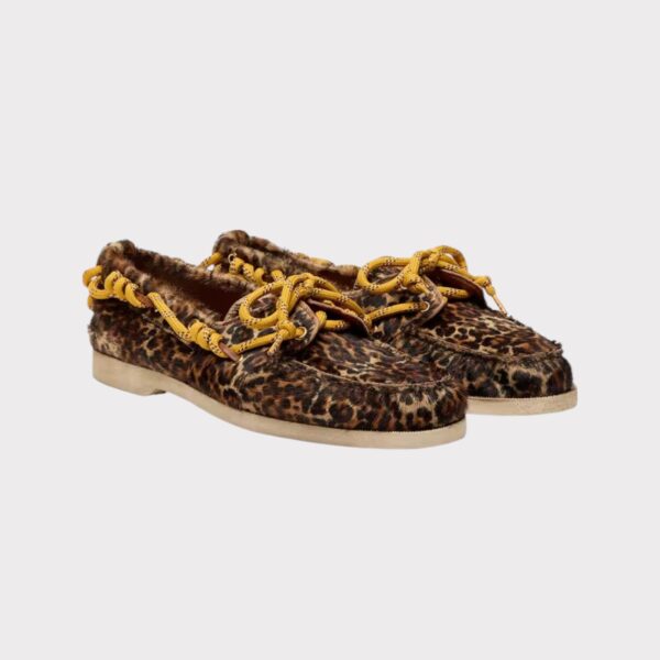 MOCASSINS LEOPARD GOLDEN GOOSE