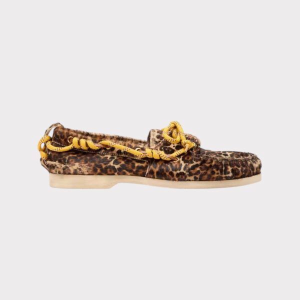 MOCASSINS LEOPARD GOLDEN GOOSE