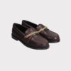 MOCCASINS BORDEAUX GOLDEN GOOSE