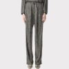 PANTALON LAME NOIR FORTE FORTE