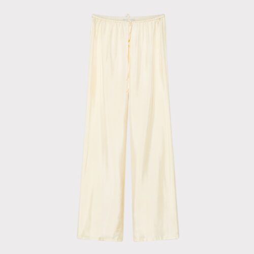 PANTALON  JAUNE BEURRE FORTE FORTE