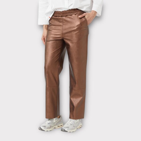 PANTALON VEGAN CUIVRE MAEVY