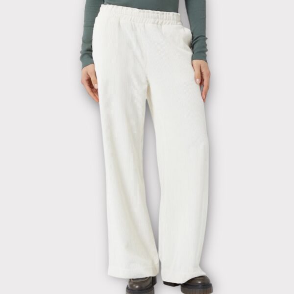 PANTALON VINTAGE CREME MAEVY