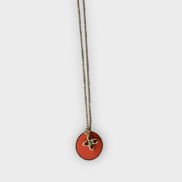COLLIER PENDENTIF CROISETTE CABIROL