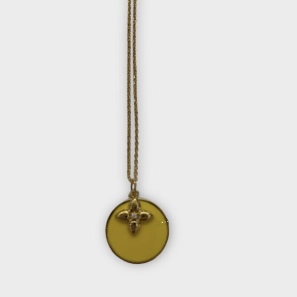 COLLIER PENDENTIF CROISETTE CABIROL