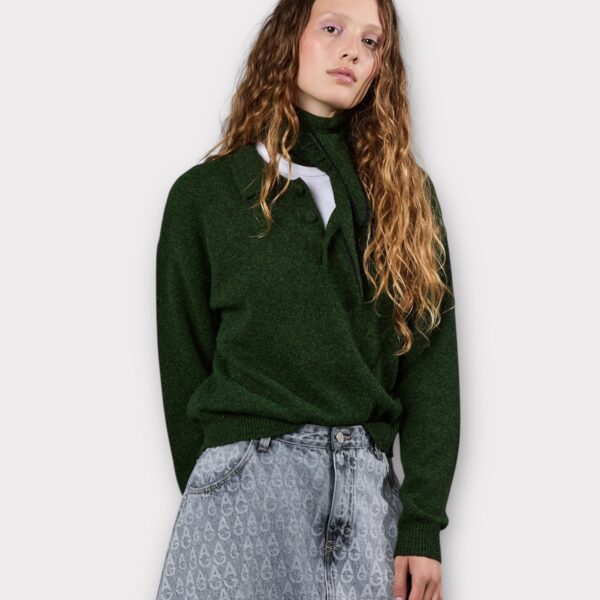 PULL LEON GREEN 19 ALEANDRA GOLOVANOFF