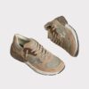 RUNNING DAD BEIGE SILVER GOLDEN GOOSE
