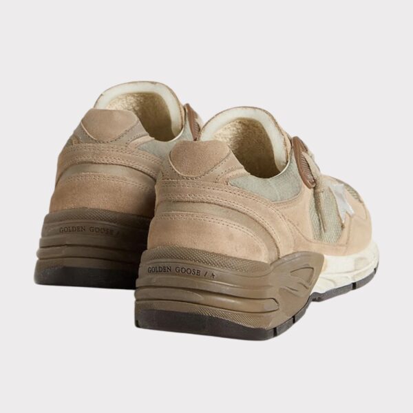RUNNING DAD BEIGE SILVER GOLDEN GOOSE