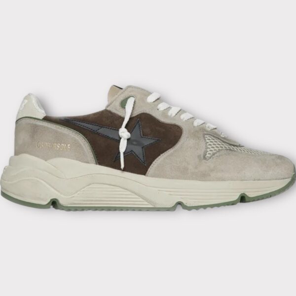 HOMME - RUNNING SUEDE UPPER GOLDEN GOOSE