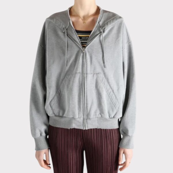 SWEAT JACKET ZIPPÉ MM6