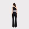 TOP STRIPES ONE SHOULDER PATOU