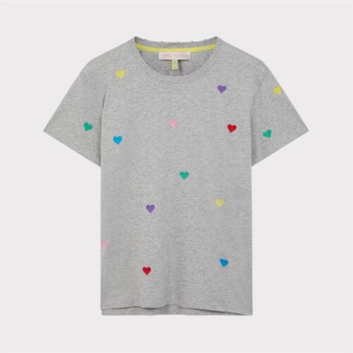 TSHIRT EMBROIDERED HEART MIRA MIKATI