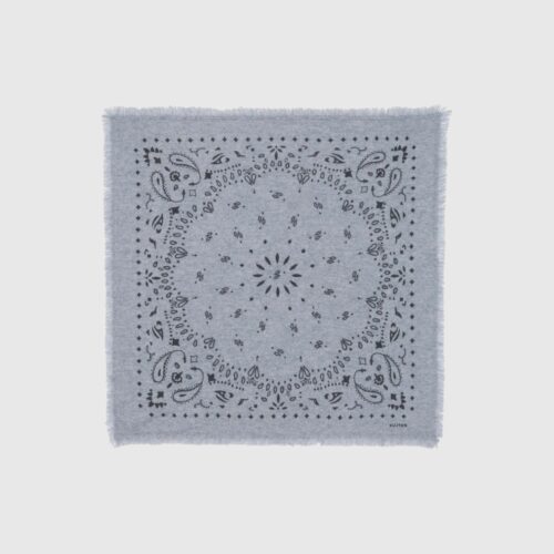 Foulard Hachiko Gris Chiné Kujten