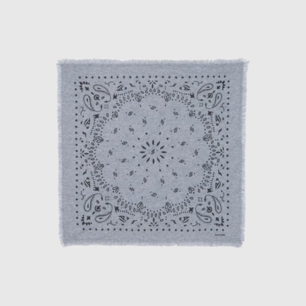 Foulard Hachiko Gris Chiné Kujten