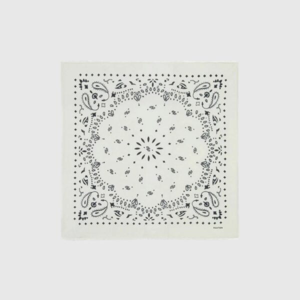 Foulard Hachiko Blanc Kujten