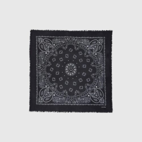 Foulard Hachiko Noir Kujten