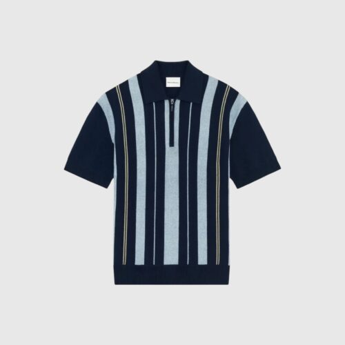 Polo Zippé Rayé Drôle de Monsieur