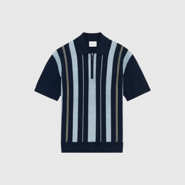 Polo Zippé Rayé Drôle de Monsieur