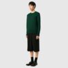 Pull vert en laine Ami de Coeur AMI