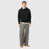 Hoodie Noir Ami De Coeur en Coton AMI