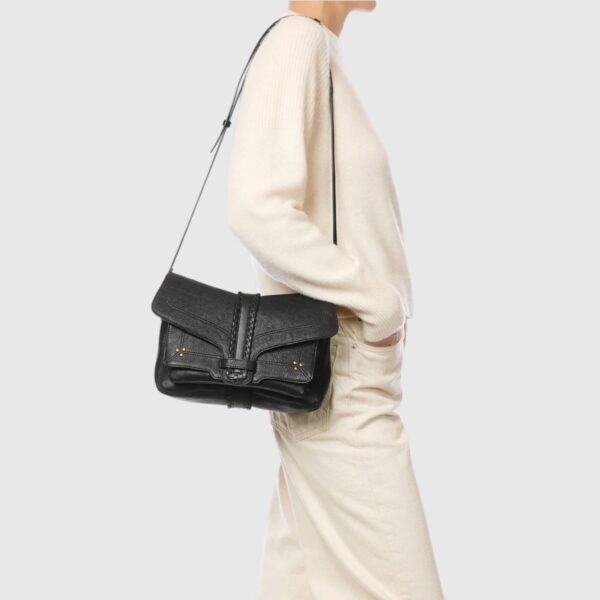 Sac Harry M Noir Grainé Jérôme Dreyfuss
