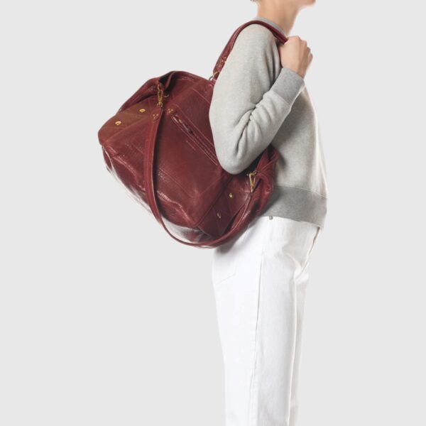 Sac Roger Bubble Burgundy Jérôme Dreyfuss