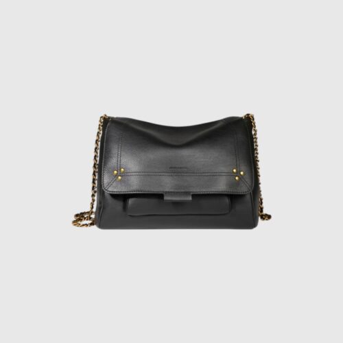 Sac Lulu M Noir Brass Jérôme Dreyfuss
