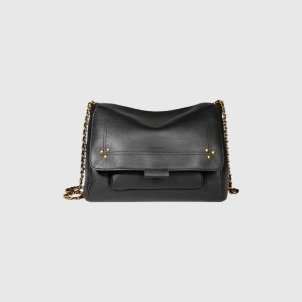 Sac Lulu M Noir Brass Jérôme Dreyfuss