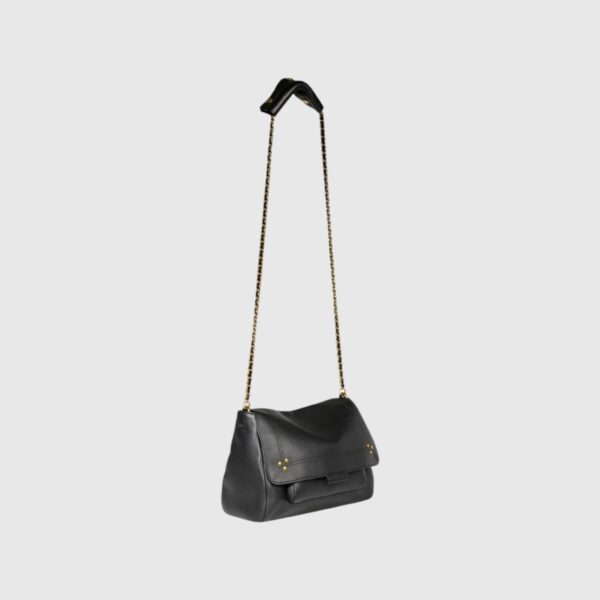 Sac Lulu M Noir Brass Jérôme Dreyfuss