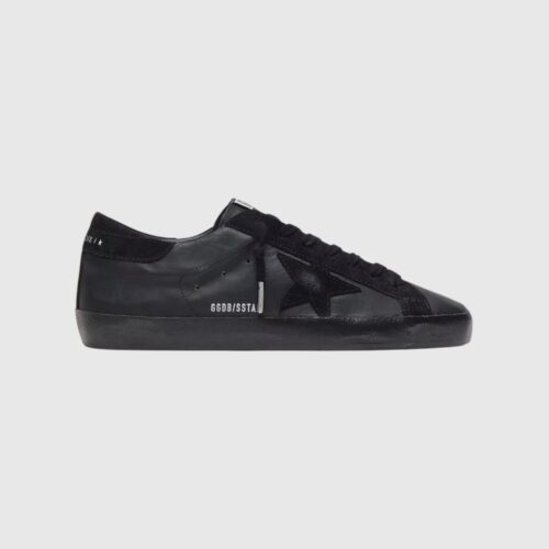 HOMME - SUPERSTAR NOIR GOLDEN GOOSE