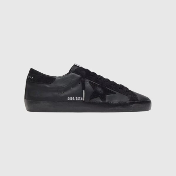 HOMME - SUPERSTAR NOIR GOLDEN GOOSE