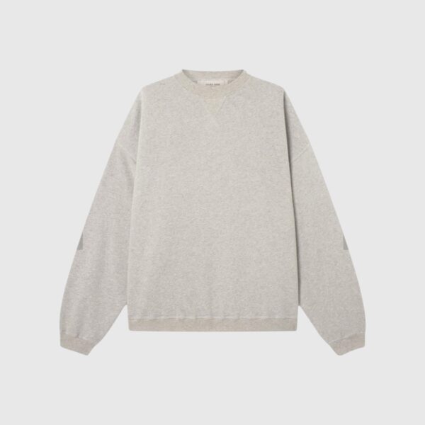 SWEATSHIRT GRIS LOGO GOLDEN GOOSE