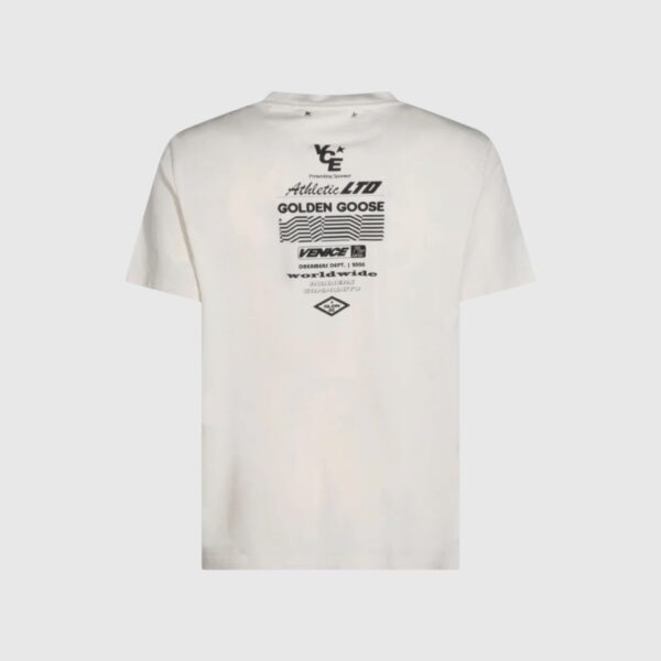 T-SHIRT GAUZE CITY TRAIL GOLDEN GOOSE