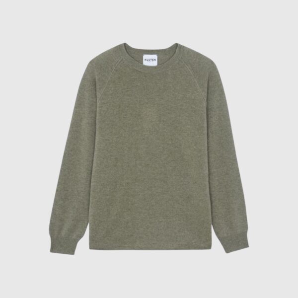 HOMME - PULL BALTHAZAR KAKI CHINÉ KUJTEN