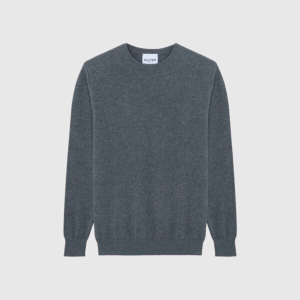 HOMME - PULL RAY GRIS FLANELLE KUJTEN